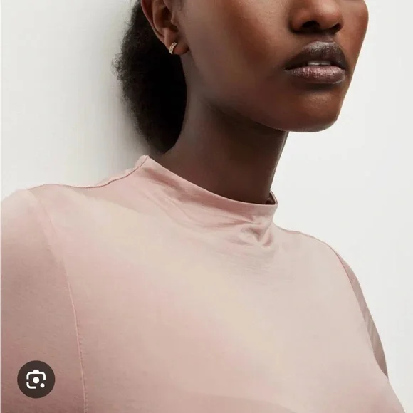 All Saints Marina Black Long Sleeve Top - Picture 5 of 10